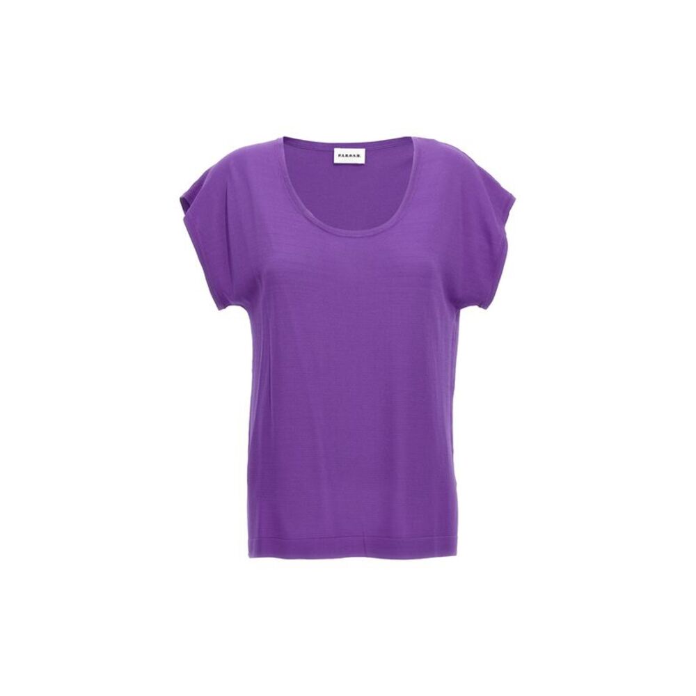 P.A.R.O.S.H. Purple Viscose Women's T-Shirt